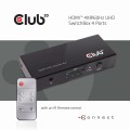 Przełącznik KVM Club3D CSV-1370 (4 ports HDMI switch 4096 x 2160) - 1048757