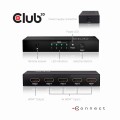 Przełącznik KVM Club3D CSV-1370 (4 ports HDMI switch 4096 x 2160) - 1048760