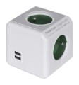 Przedłużacz allocacoc PowerCube Original 2202GN/FROUPC (kolor zielony) - 752205