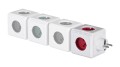 Przedłużacz allocacoc PowerCube Original 2100RD/FRORPC (kolor czerwony) - 752276