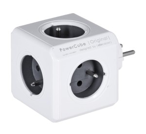 Przedłużacz allocacoc PowerCube Original 2100GY/FRORPC (kolor szary)