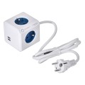 Przedłużacz allocacoc PowerCube Extended USB 2402BL/FREUPC (1,5m; kolor niebieski) - 1697900
