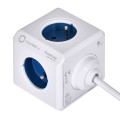 Przedłużacz allocacoc PowerCube Extended USB 2402BL/FREUPC (1,5m; kolor niebieski) - 1697901
