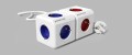 Przedłużacz allocacoc PowerCube Extended 2300RD/FREXPC (1,5m; kolor czerwony) - 1049736