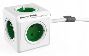 Przedłużacz allocacoc PowerCube Extended 2300GN/FREXPC (1,5m; kolor zielony)