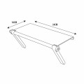 Półka na dekoder DVB-T2 max 2,5kg D-53 ART - 1190409
