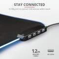 PODKŁADKA + USB HUB TRUST GXT 765 Glide-Flex RGB - 893036