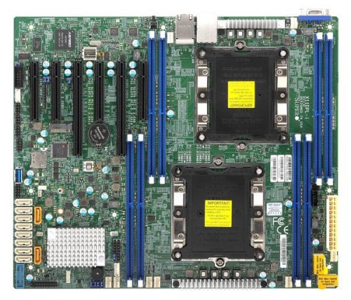 Płyta główna Supermicro X11DPL-I MBD-X11DPL-I-O (LGA 3647; 8x DDR4 RDIMM; ATX) - 786648