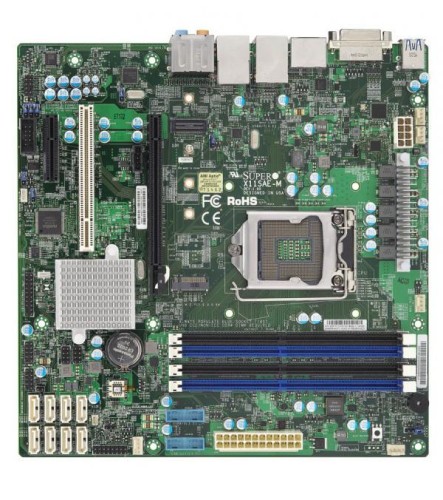 Płyta główna Supermicro MBD-X11SAE-M-O (LGA 1151; 4x DDR4 DIMM; Micro ATX) - 786669