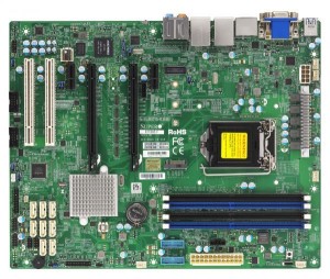 Płyta główna Supermicro MBD-X11SAE-F-O (LGA 1151; 4x DDR4 DIMM; ATX)