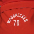 Plecak turystyczny Alpinus Woodpecker 70 L czerwony - 1524114