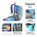 Plecak NILS CAMP JAGERFLY CBT7156 niebieski - 1013211