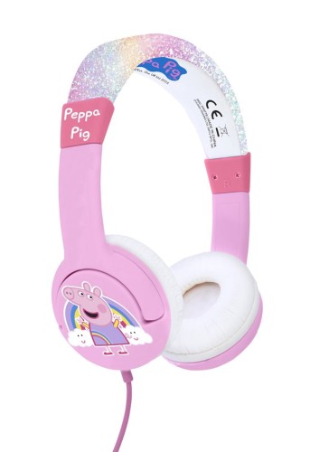 OTL KIDS Słuchawki - PEPPA GLITER RAINBOW - 1498316