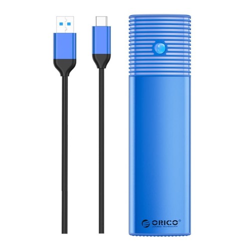 ORICO OBUDOWA DYSKU M.2 SATA USB-C 5GBPS NIEBIESKA - 1482567