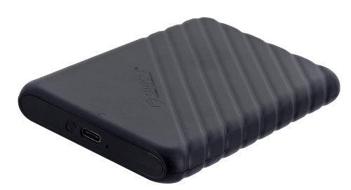 ORICO OBUDOWA DYSKU 2,5" USB-C 3.1 6GBPS, CZARNA - 1482575