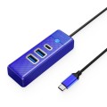 ORICO HUB USB-C 2X USB-A 3.1 + USB-C, NIEBIESKI - 1491914