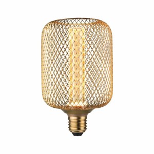 Źródło światła LED METALLIC GLOW ZYL mosiądz Spiral E27 3,5W 130lm 1800K 230V