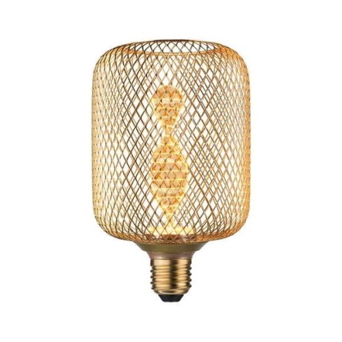 Źródło światła LED METALLIC GLOW ZYL mosiądz Helix E27 3,5W 130lm 1800K 230V - 1652242