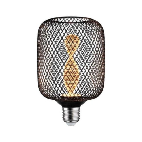 Źródło światła LED METALLIC GLOW ZYL czarny Helix E27 3,5W 110lm 1800K 230V - 1652234