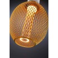 Źródło światła LED METALLIC GLOW GLOB mosiądz Spiral E27 3,5W 200lm 1800K 230V - 1652233