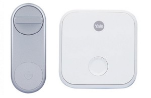 Zestaw Yale Linus® Smart Lock (srebrny) + Bridge