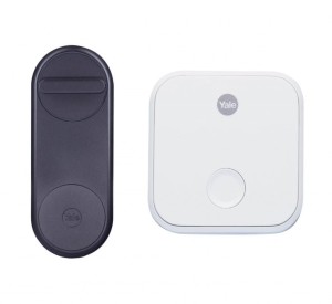 Zestaw Yale Linus® Smart Lock (Czarny) + Bridge