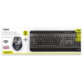 Zestaw klawiatura + mysz PORT DESIGNS  Wireless Silent  900901-UK (UK layout, silent, USB-C, USB-A , 104+20 klawiszy) - 1641384