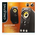Zestaw głośników Creative T20 II 51MF1610AA000 (2.0; kolor czarny) - 1687799