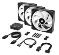 Zestaw Corsair QX120 RGB 120 + iCUE LINK System Hub - 1625977