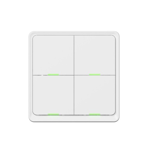 Włącznik poczwórny z baterią TESLA TSL-SWI-SCENEZG4 Smart Switch Quatro Battery - 1678850