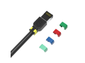 WIREARTE PATCH-CORD S/FTP KAT.6A LSOH 26AWG (POWŁOKA ANTYBAKTERYJNA ORAZ KLIPS IDENTYFIKACYJNY) 1.0M - 1186972