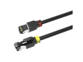 WIREARTE PATCH-CORD S/FTP KAT.6A LSOH 26AWG (POWŁOKA ANTYBAKTERYJNA ORAZ KLIPS IDENTYFIKACYJNY) 0.25M - 1186965