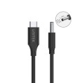 UNITEK KABEL ZASILAJĄCY DO LAPTOPÓW DELL 65W USB-C - DC4,5 1,8M - 1784247