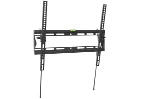 Uchwyt ścienny pojedynczy DIGITUS, 1xLCD, max. 55", max. 35kg, uchylny, poziomica