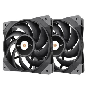 THERMALTAKE TOUGHFAN 12CM 2 PACK BLACK CL-F082-PL12BL-A