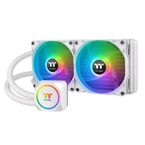 THERMALTAKE TH240 SNOW ARGB (2X120MM) MIEDZIANY BLOK CPU CL-W301-PL12SW-A - 1609094