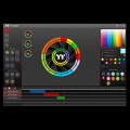 THERMALTAKE RING QUAD 14 RGB RADIATOR FAN TT PREMIUM EDITION 3PACK CL-F089-PL14SW-A - 1694460