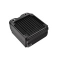 THERMALTAKE PACIFIC RL120 (120MM, 5X G 1/4", ALUMINIUM) RADIATOR - BLACK CL-W011-AL00BL-A - 1602589