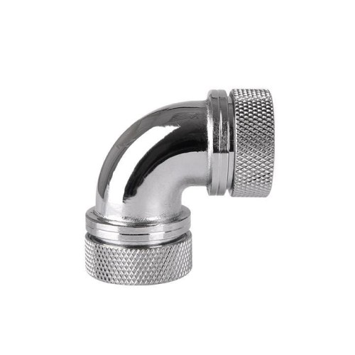 THERMALTAKE PACIFIC G1/4 X 16MM 90 ZŁĄCZKA KĄTOWA MĘSKI - MĘSKI - CHROME CL-W099-CA00SL-A - 1733868