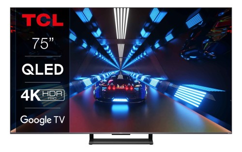 Telewizor 75" TCL 75C735 (4K UHD HDR DVB-T2/HEVC Android) - 1507740