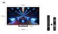 Telewizor 75" TCL 75C735 (4K UHD HDR DVB-T2/HEVC Android) - 1507741
