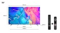 Telewizor 75" TCL 75C635 (4K UHD HDR DVB-T2/HEVC Android) - 1507728