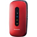 Telefon komórkowy Panasonic KX-TU456 Czerwony - 1199125