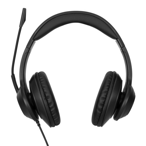 Targus AEH102GL słuchawki/zestaw słuchawkowy Przewodowa Opaska na głowę Połączenia/muzyka USB Typu-A Czarny - 1776121