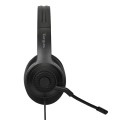 Targus AEH102GL słuchawki/zestaw słuchawkowy Przewodowa Opaska na głowę Połączenia/muzyka USB Typu-A Czarny - 1776127