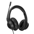 Targus AEH102GL słuchawki/zestaw słuchawkowy Przewodowa Opaska na głowę Połączenia/muzyka USB Typu-A Czarny - 1776124