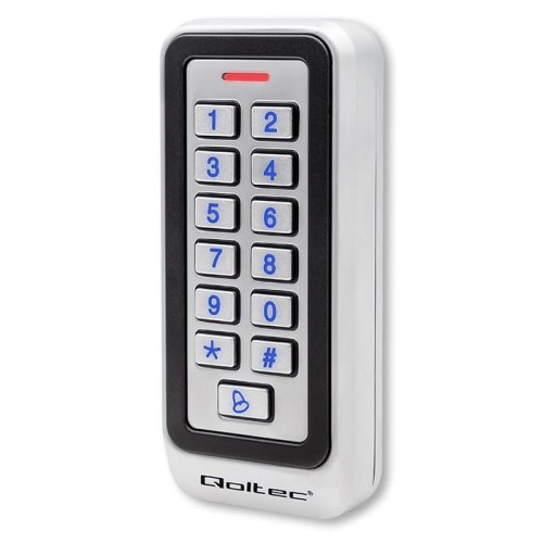Zamek szyfrowy Qoltec RHEA z czytnikiem RFID | kod | karta | brelok | dzwonek | IP68 | EM - 1428903