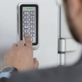 Zamek szyfrowy Qoltec RHEA z czytnikiem RFID | kod | karta | brelok | dzwonek | IP68 | EM - 1428906