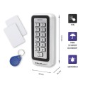 Zamek szyfrowy Qoltec RHEA z czytnikiem RFID | kod | karta | brelok | dzwonek | IP68 | EM - 1428904
