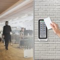 Zamek szyfrowy Qoltec RHEA z czytnikiem RFID | kod | karta | brelok | dzwonek | IP68 | EM - 1428898